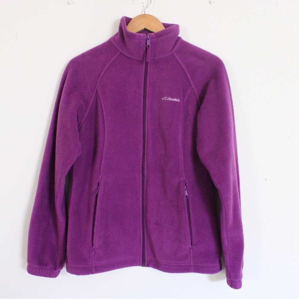 Columbia Benton Springs Fleece Jacket Purple
